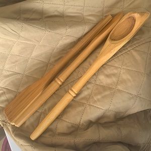 Pampered Chef Bamboo Cooking Spoons